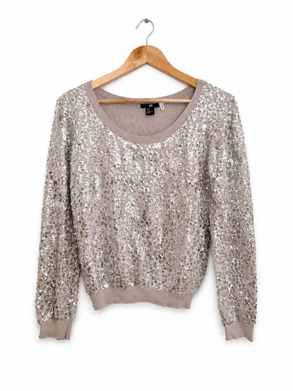 H&M Sequin Sweater